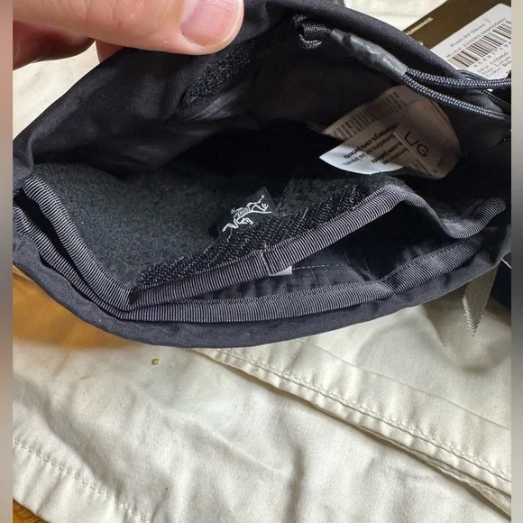 NWT ARC’TERYX Rush SV Gloves, Large (Black) - Picture 9 of 13